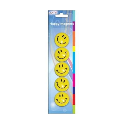 Magnesy uśmiech buźka emotka 35 mm A5