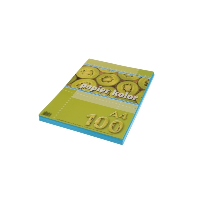 Papier ksero niebieski A4 80g Kreska 100 arkuszy