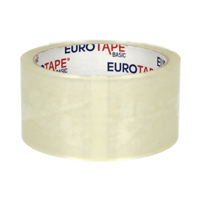 Tasma klejąca pakowa akrylowa 48m 50y przeźroczysta euro tape