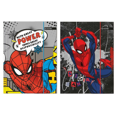 Teczka z gumką dla dziecka Spiderman