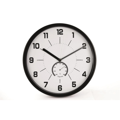 Zegar ścienny 30cm msp30 z termometrem