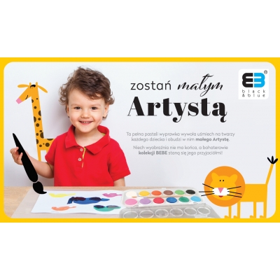 Prezent zestaw do szkoły małego artysty B&B Kids dla chłopaka