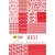 Blok z motywami A4 Red Happy Color 15 kartek dla kreatywnych