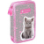 Piórnik podwójny różowy bez wyposażenia Astrabag Pinky Kitty AC2 Astra