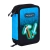 Piórnik potrójny z wyposażeniem Astrabag minecraft Blue pixel ac31