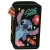 Piórnik potrójny z wyposażeniem Stitch Black Aloha