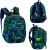 Plecak AstrABag Football AB330 granatowo zielony