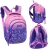 Plecak AstrABag Kitty AB330 fioletowo rózowy