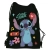 Worek na obuwie Stitch Black Aloha