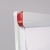 tablica flipchart na kółkach czerwone mobilechart TF17 2x3